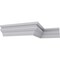 Ekena Millwork 2 7/8"H x 1 7/8"P x 3 1/2"F x 94 1/2"L Asa Smooth Crown Moulding MLD02X01X03AS - alternate 8